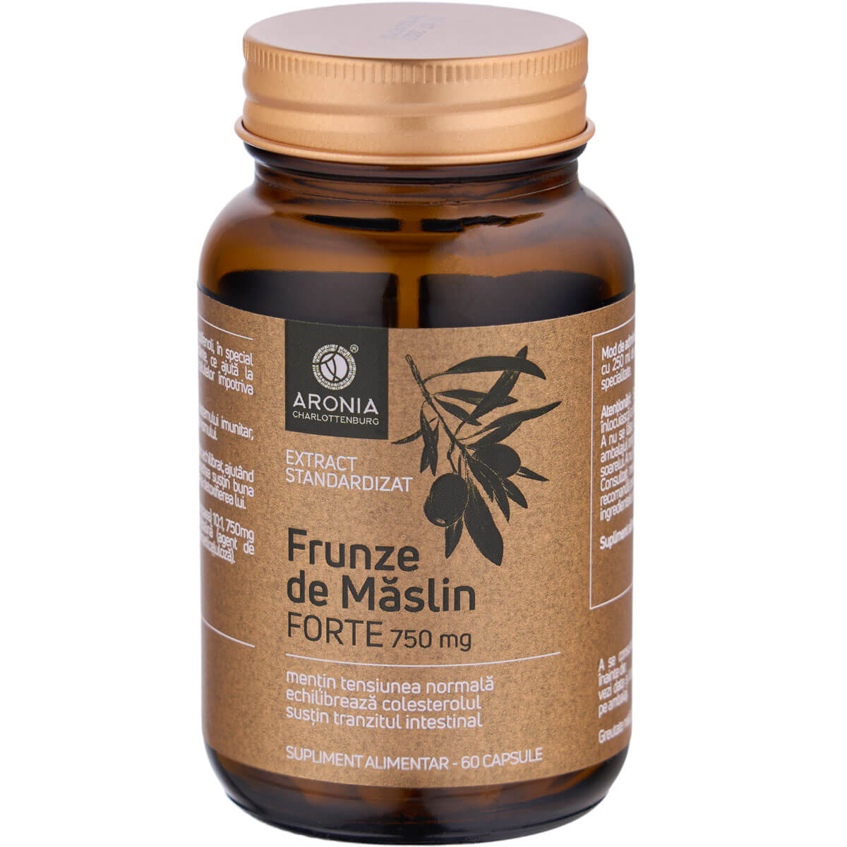 Frunze de Măslin Forte la 750 mg