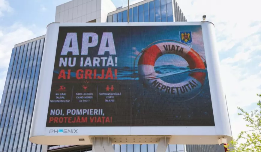 IGSU lansează campania „APA NU IARTĂ! AI GRIJĂ!”. Peste 190 de intervenții de salvare în mediul acvatic într-o singură vară